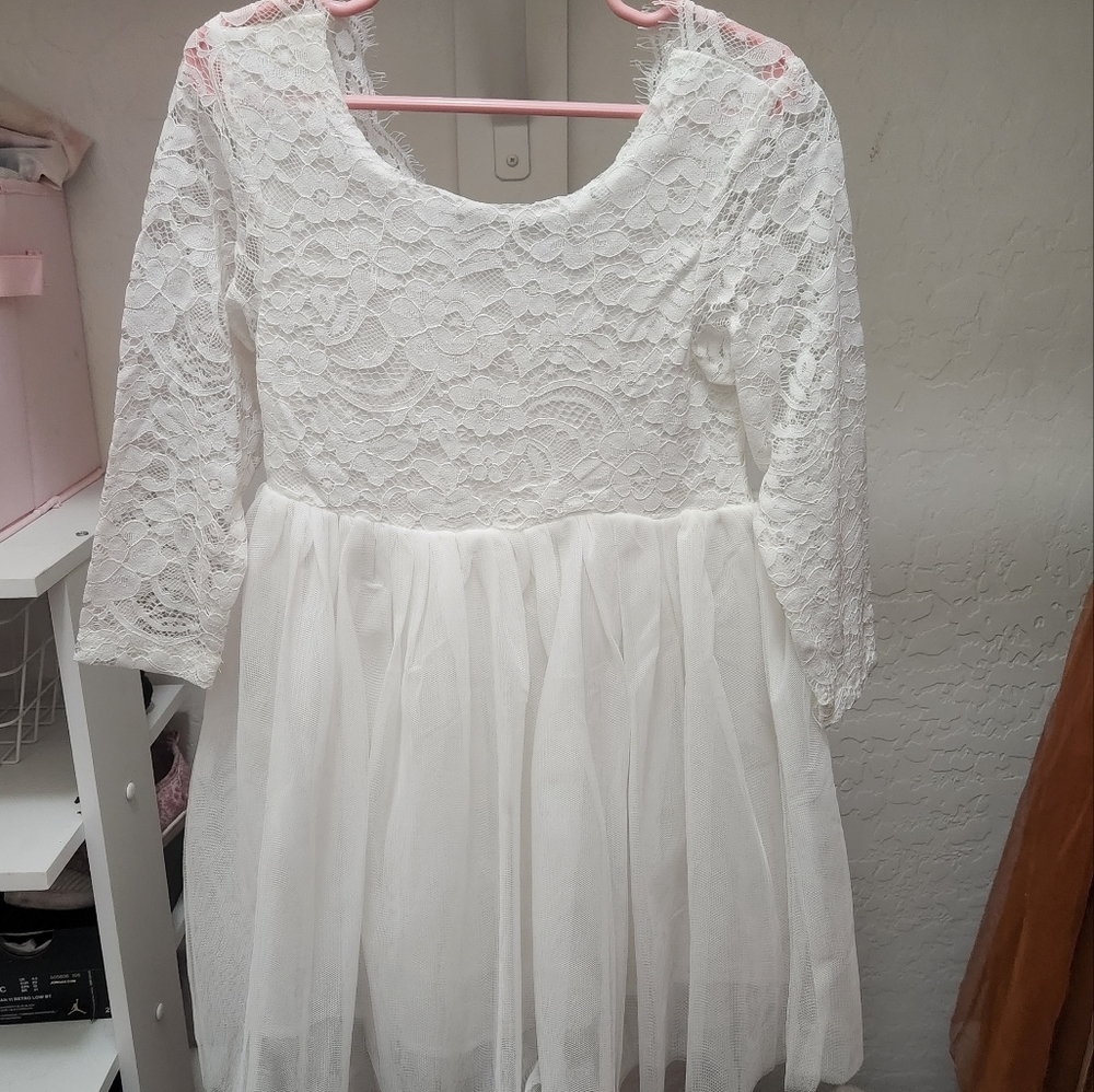 Girls 3T lace and tulle dress